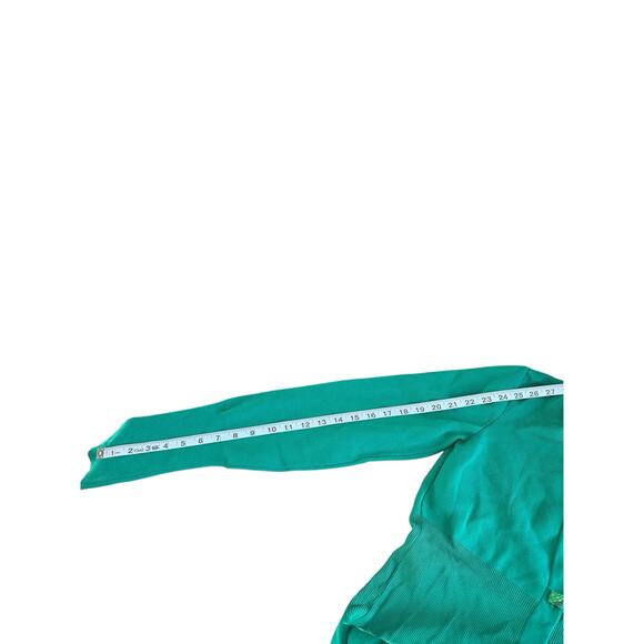 GAUGE81 Green Knit Fitted Night Out Party Bornos Long Maxi Dress Size Medium - Picture 14 of 16